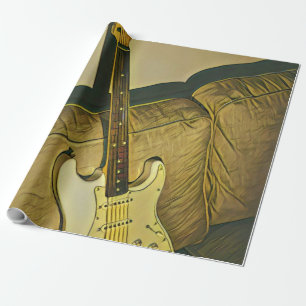 Papel De Presente Presente para assistente guitarrista de professor 