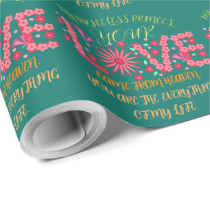 PAPEL DE PRESENTE PRESENTE PARA MÃE, IRMÃ, FILHA, AMIGO, NAMORADA