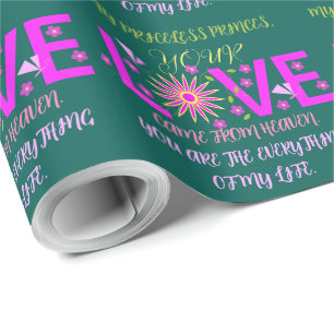 PAPEL DE PRESENTE PRESENTE PARA MÃE, IRMÃ, FILHA, AMIGO, NAMORADA