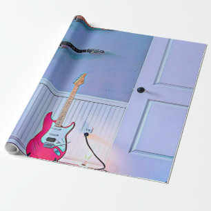 Papel De Presente Presente para marido guitarrista