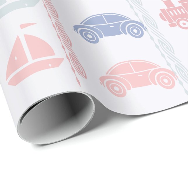 Papel De Presente Presente para menino (Ponta do rolo)