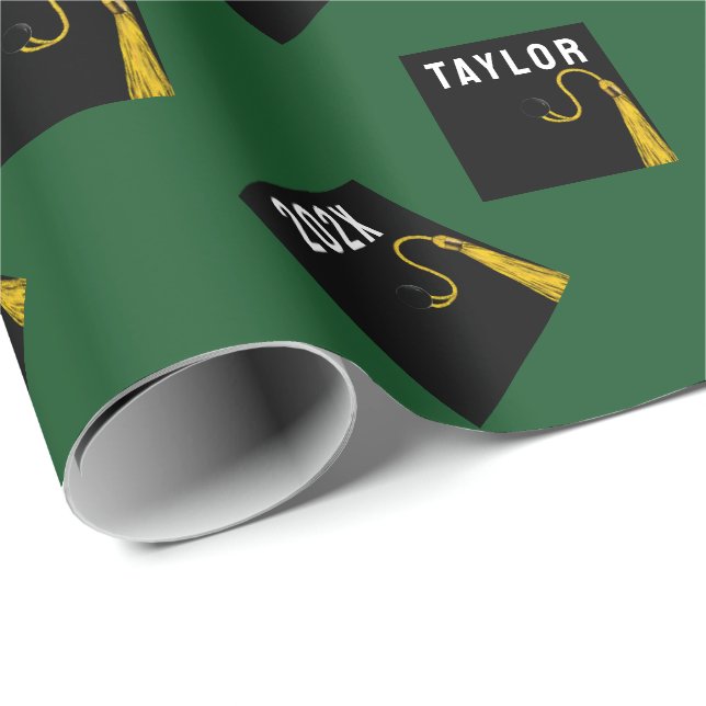 Papel De Presente presente personalizado de graduação em 2023 (Ponta do rolo)