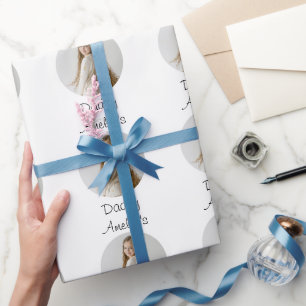 Papel De Presente Presente personalizado de Pai - Rosto filho person