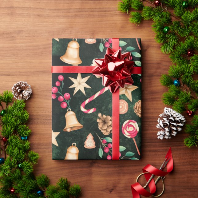 Papel De Presente Presente sazonal de Natal Feriado (Presente de Natal)