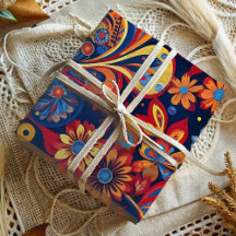 Presentes Bohemianos de Paisley Floral para Aposen