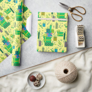 Papel De Presente Presentes de Aniversário