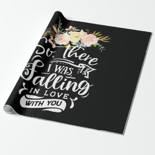 Papel De Presente Presentes de Casamento   Eu Estava Me Apaixonando 
