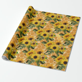 Papel De Presente Presentes de girassol | Faça Como Um Girassol