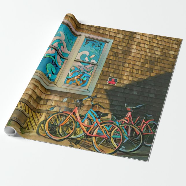 Papel De Presente Presentes de luxo para ciclistas (Desenrolado)