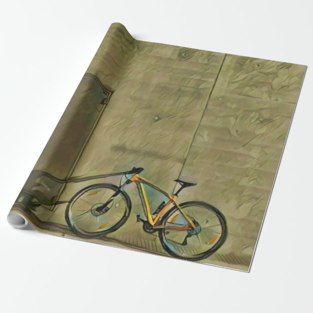 Papel De Presente Presentes de luxo para ciclistas (Desenrolado)
