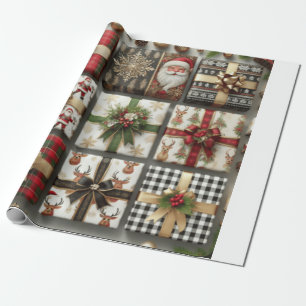 Papel De Presente presentes de natal