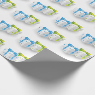 Papel De Presente Presentes de Natal