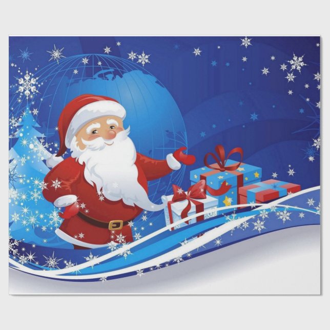 Papel De Presente Presentes de Natal (Aberto)