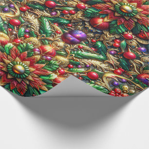 Papel De Presente ~ Presentes de Natal multicoloridos ~