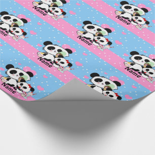 Papel De Presente Presentes de Panda Bonitos