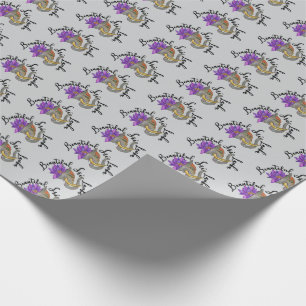 Papel De Presente Presentes no Sri Lanka com Elefante e Lotus