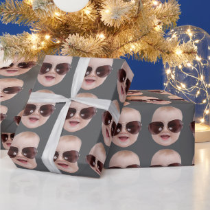 Papel De Presente Presentes Personalizados de Aniversário com Foto d