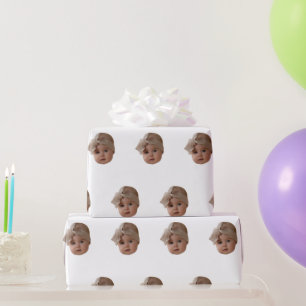 Papel De Presente Presentes Personalizados de Fotografias para Bebês