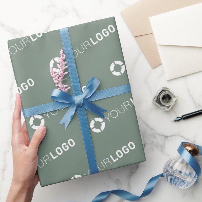 Papel De Presente Presentes personalizados para empresas com logotip (Presentear)