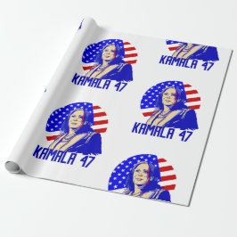 Papel De Presente presidente kamala harris 47