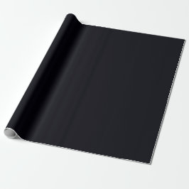 Papel De Presente Preto