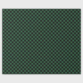 Papel De Presente Preto e Verde Verificado com F-35