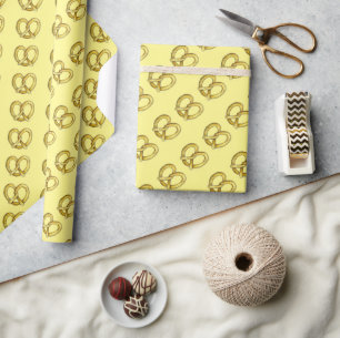 Papel De Presente Pretzel Pretzel Pretzels Foodie Wrapt Pretzel Amar