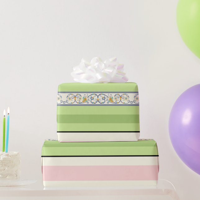 Papel De Presente Primavera (Presentes para festas)