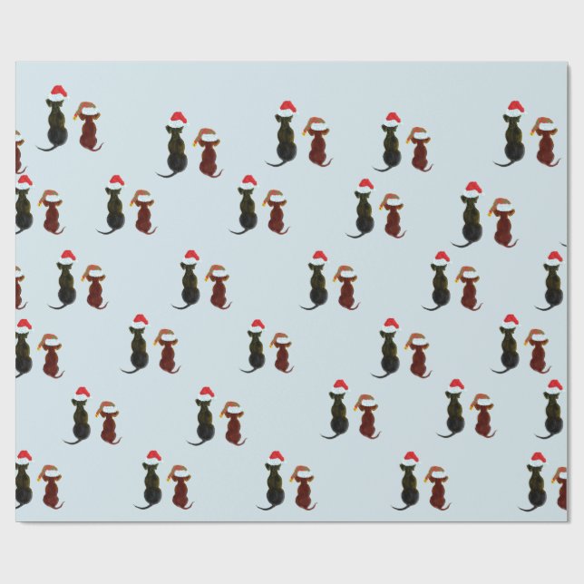 Papel De Presente Primavera de Natal springador (Aberto)