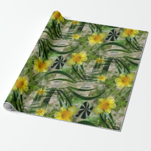 Papel De Presente Primavera Gardening.