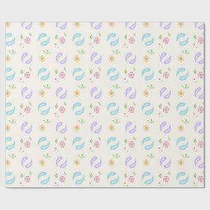 Papel De Presente Primavera Nature Design
