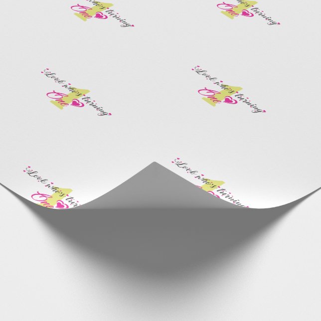 Papel De Presente Primeiro aniversário (Ponta)