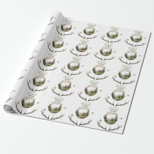 Papel De Presente Primeiro Aniversário de Caça do Grande