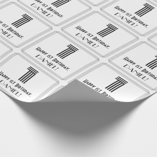 Papel De Presente Primeiro aniversario: O art deco inspirou o estilo