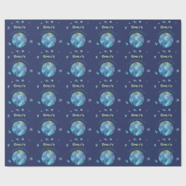 Papel De Presente Primeiro aniversário | primeira viagem à volta do 