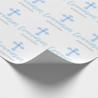 Primeiro comunhão santamente personalizado do