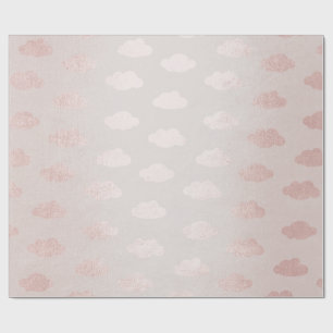 Papel De Presente Princesa cor-de-rosa Dourado cor-de-rosa Novo Beb