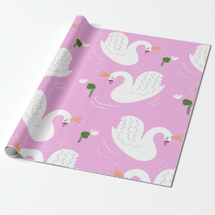 Papel De Presente Princesa Swan
