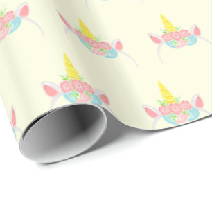 Papel De Presente Princesa Unicorn