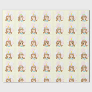 Papel De Presente Princesa Unicorn