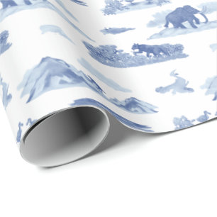 Papel De Presente Privada de Animal Extinto