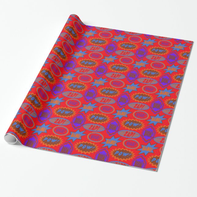Papel De Presente Produtos e software Wham Bam & Boom - Jogos (Desenrolado)