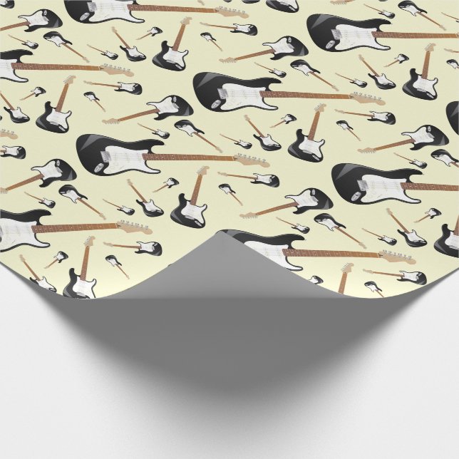 Papel De Presente Professor de Música Musical de Violão Elétrico (Ponta)