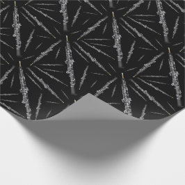 Papel De Presente Professor de Música Oboe Musical