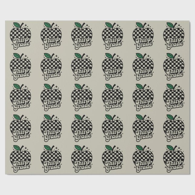 Papel De Presente Professor Terceira Série 3º Volta às Aulas (Aberto)