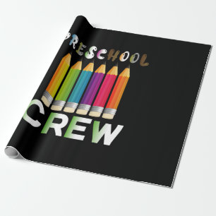 Papel De Presente Professora de Arte Pré-Escolar