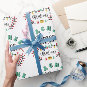 Papel De Presente Professora Paz Ama Joia Natal