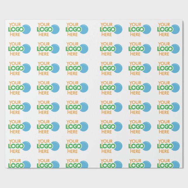 Papel De Presente Promocional de logotipo da empresa personalizada (Barra)