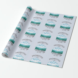 Papel De Presente Promovido a Papai Est 2027 Anúncio de Novo Pai VI