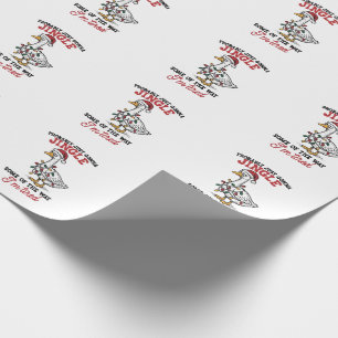 Papel De Presente Provavelmente Só Vai Tilintar Alguns Ganso De Nata